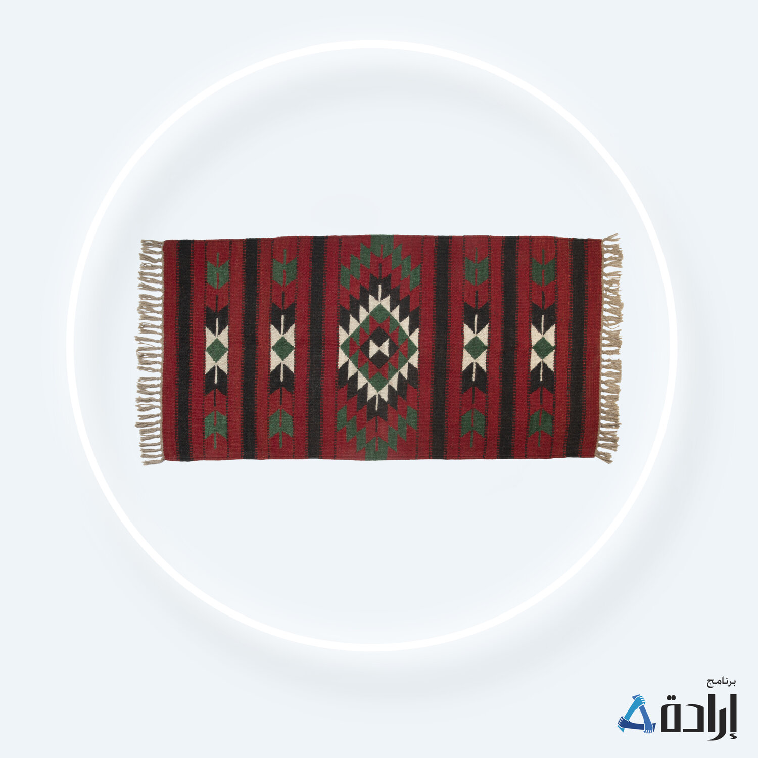 بساط فجة لون احمر