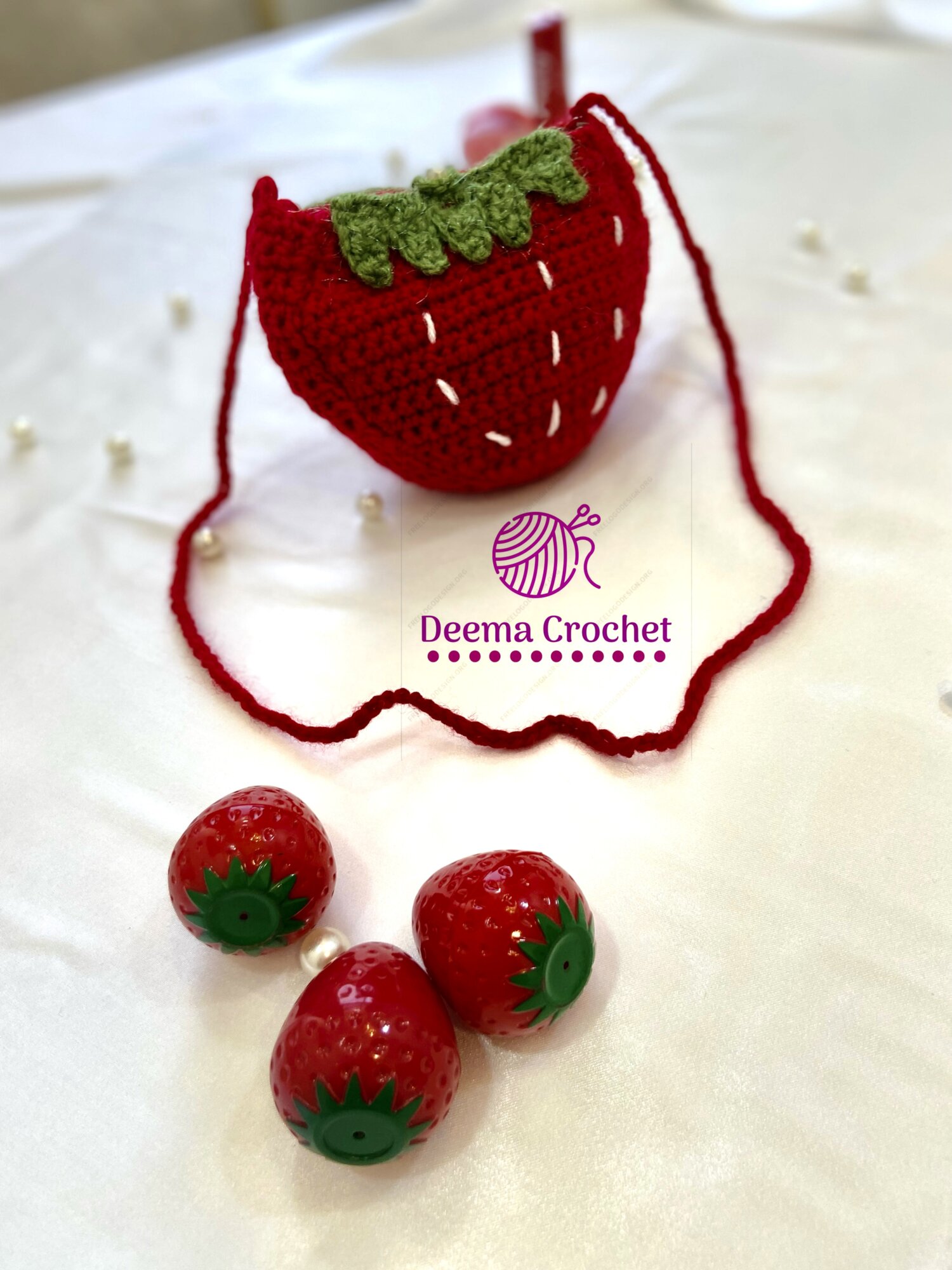حقيبة الفراولة 🍓🍓