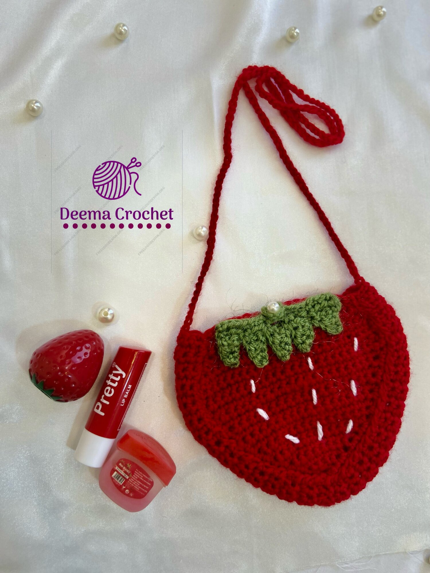 حقيبة الفراولة 🍓🍓