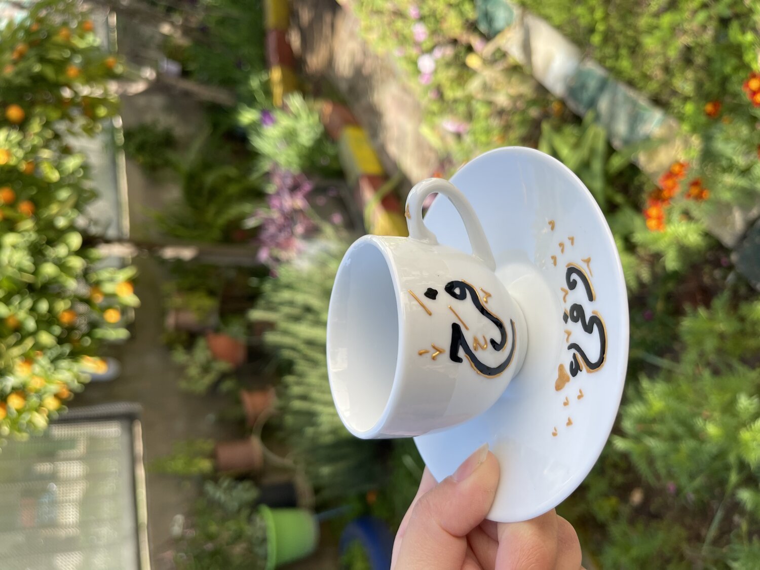 كوب بورسلان (مج) مع تخصيص اسم 